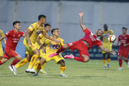 Trực tiếp bóng đá Thanh Hóa - Công An Hà Nội: Suýt có bàn thắng thứ 5 (V-League) (Hết giờ)