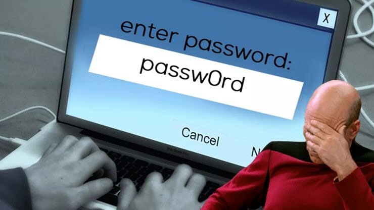 Nhiều mật khẩu có độ phức tạp kém vẫn đang được sử dụng rộng rãi.