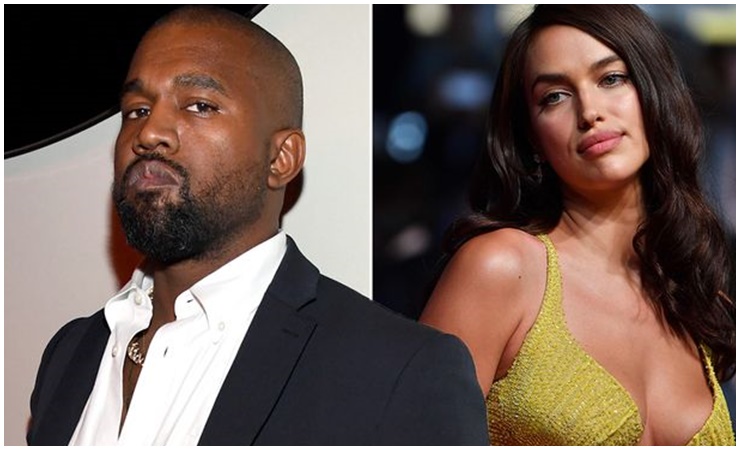 Irina và rapper người Mỹ Kanye West, chồng cũ của ngôi sao Kim Kardashian cũng từng có thời gian mặn nồng.
