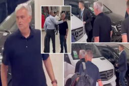 Mourinho ném huy chương, công kích trọng tài: Ngầm xác nhận sắp rời Roma