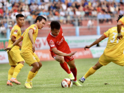 Bóng đá - Video bóng đá Khánh Hòa - Viettel: &quot;Thủy chiến&quot; kịch liệt, Hoàng Đức nỗ lực (V-League)