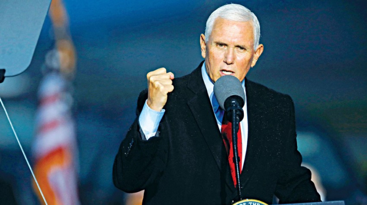 Cựu Tổng thống Mỹ Mike Pence. Ảnh: REUTERS