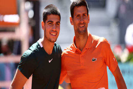 "Chung kết sớm" Roland Garros: Djokovic "thả con săn sắt", ủ mưu hạ Alcaraz?