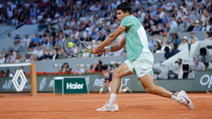 Alcaraz đang thi đấu tốt ở Roland Garros 2023