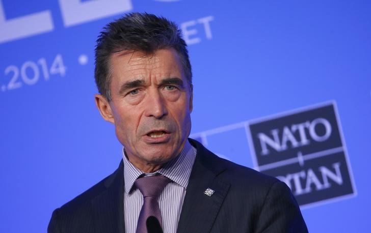 Cựu Tổng Thư ký NATO Anders Rasmussen. Ảnh: Reuters