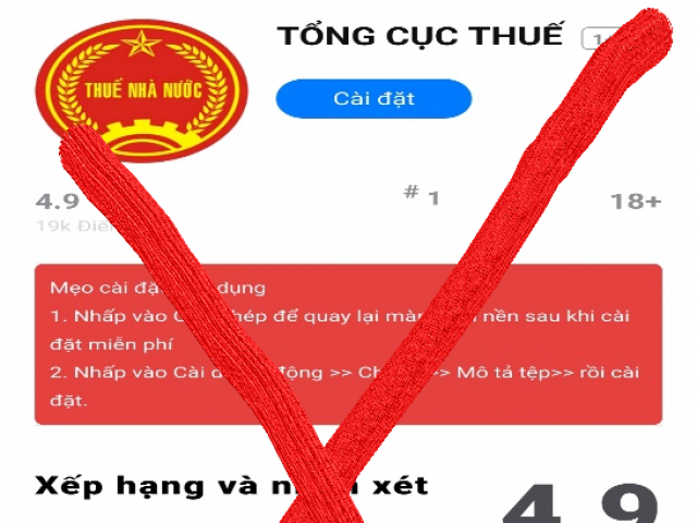 Lại đến cơ quan Thuế bị ‘lôi’ vào chiêu trò giả mạo nhằm lừa đảo, chiếm đoạt tài sản