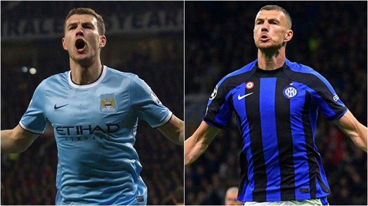 Man City sẽ phải cảnh giác khi gặp lại người cũ Edin Dzeko, tiền đạo đang khoác áo Inter Milan ở trận chung kết Champions League cuối tuần này