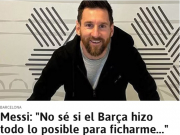 Bóng đá - Messi chọn tới Inter Miami thay vì Barcelona: Báo Tây Ban Nha chỉ trích chủ tịch Laporta