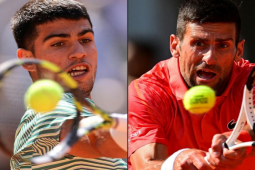 Video tennis Alcaraz - Djokovic: Sự cố bất ngờ, cột mốc lịch sử (Roland Garros)