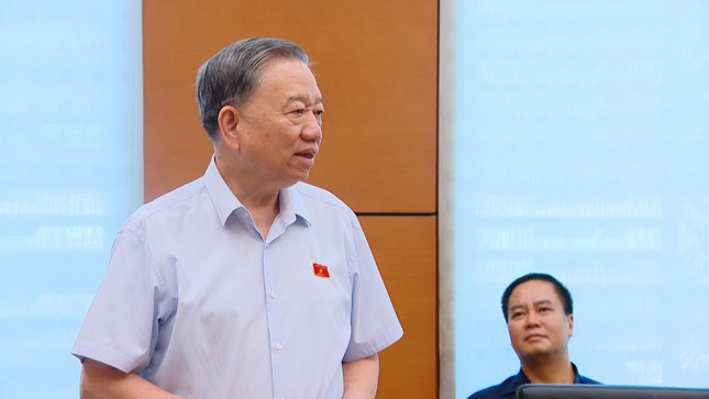Đại tướng Tô Lâm, Bộ trưởng Công an. Ảnh PV