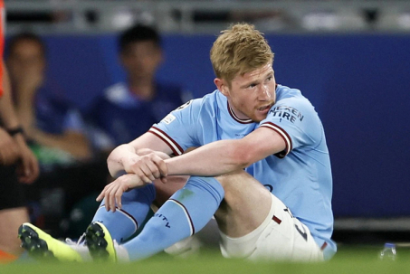 Man City vô địch cup C1 đón tin sốc: De Bruyne chấn thương nặng, dễ nghỉ dài hạn