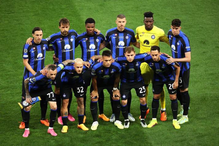 Đội hình xuất phát của Inter Milan