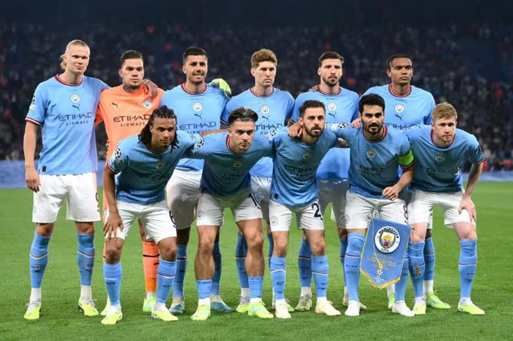 11 cầu thủ đá chính của Man City