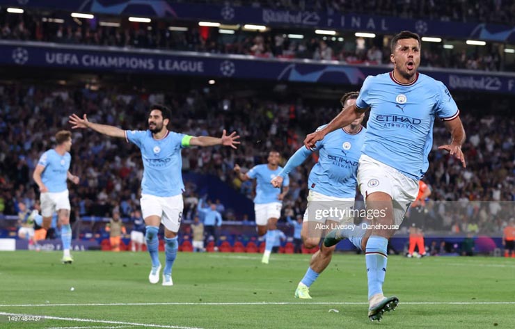 Đỉnh cao chung kết Cúp C1: Rodri dứt điểm xé lưới Inter, fan Man City vỡ òa - 2