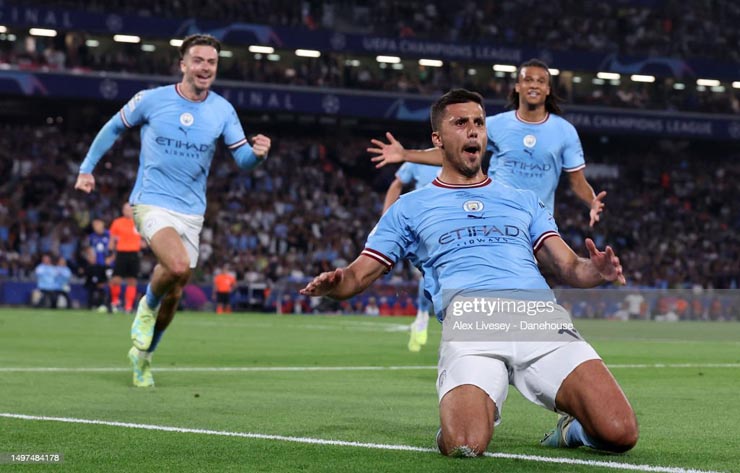 Đỉnh cao chung kết Cúp C1: Rodri dứt điểm xé lưới Inter, fan Man City vỡ òa - 4