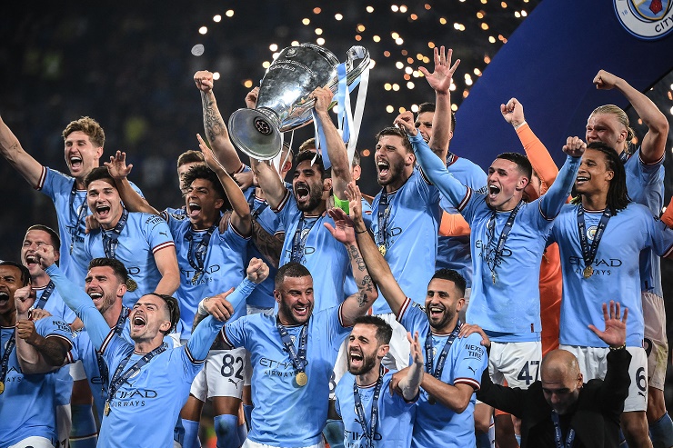 Man City áp đảo đội hình tiêu biểu Cúp C1 2022/23