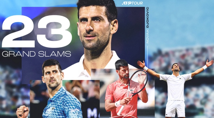 23 Grand Slam cùng những kỷ lục giúp Nole trở thành "độc nhất vô nhị"