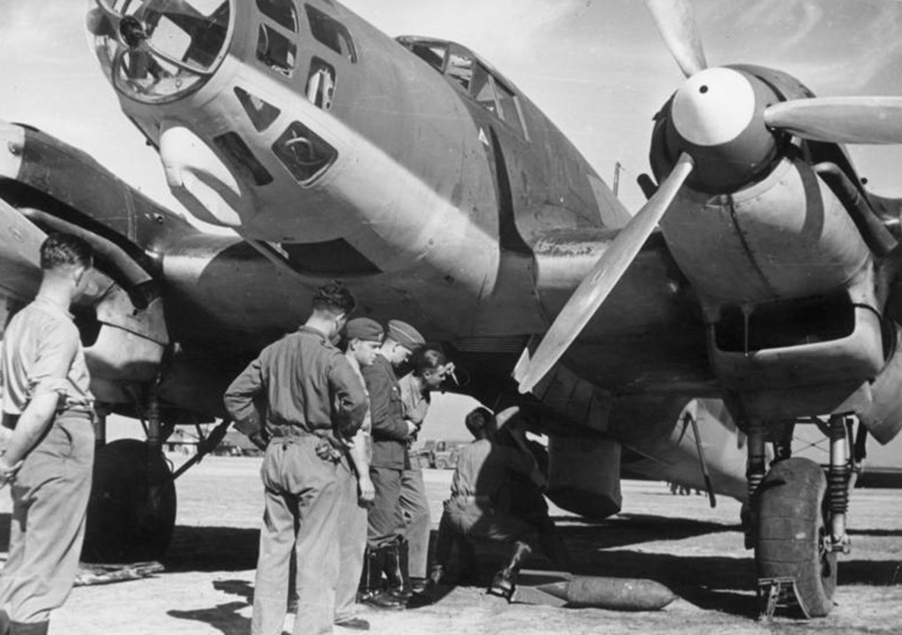 Một máy bay&nbsp;Heinkel He 111. Ảnh: Bundesarchiv