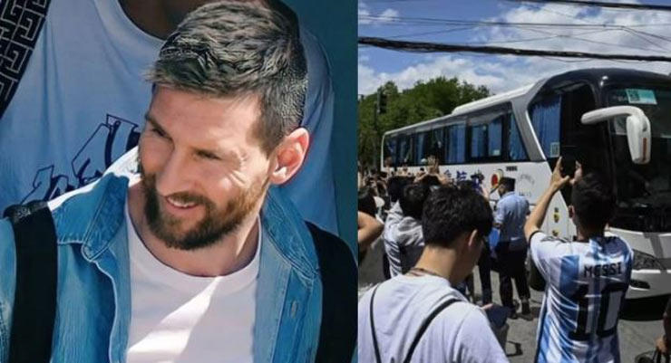 Messi và ĐT Argentina gặp nhiều sự cố khi đến Trung Quốc