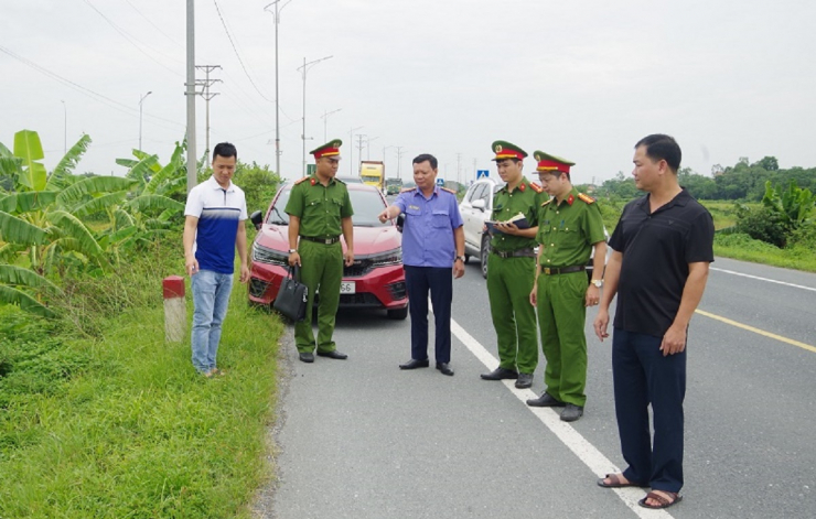 Nơi xảy ra vụ cướp. Ảnh: Công an Hà Nam