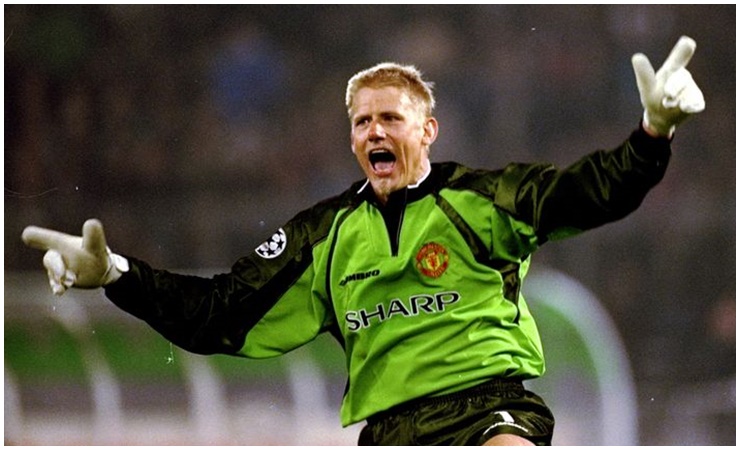 Thủ thành huyền thoại người Đan Mạch Peter Schmeichel từng có một thời ngang dọc trên sân thi đấu.
