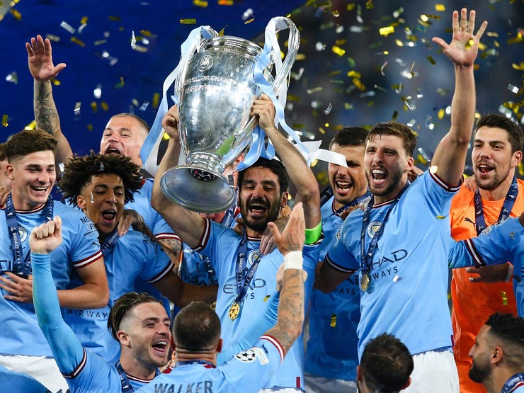 Man City hoàn tất "cú ăn 3" bằng chức vô địch Champions League