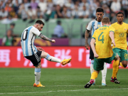 Bóng đá - Video bóng đá Argentina - Australia: Dấu ấn Messi, Garnacho ra mắt &quot;Albiceleste&quot; (Giao hữu)