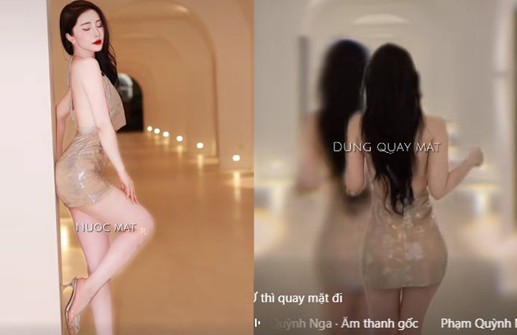 Mới đây, đoạn clip Quỳnh Nga đăng tải trên TikTok khoe lưng trần nuột nà và đôi chân thon dài gây chú ý. Khi được dân mạng&nbsp;so sánh với&nbsp;hoa hậu, nữ diễn viên đã khiêm nhường khẳng định mình không bằng họ.
