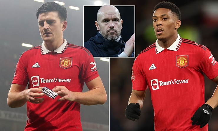 Maguire và&nbsp;Martial nhiều khả năng sẽ phải ra đi