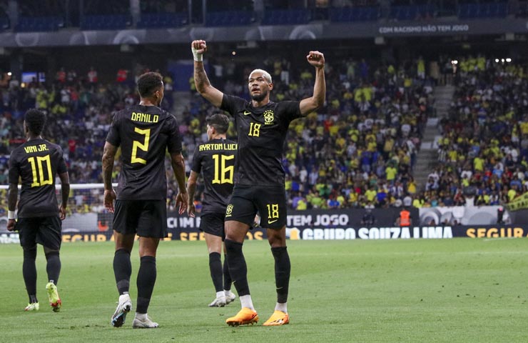 Joelinton ghi dấu ấn trong lần lên tuyển Brazil