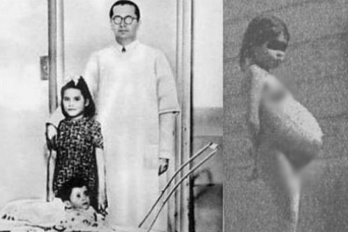 Lina Medina mang thai khi mới 5 tuổi. Ảnh: Daily Star