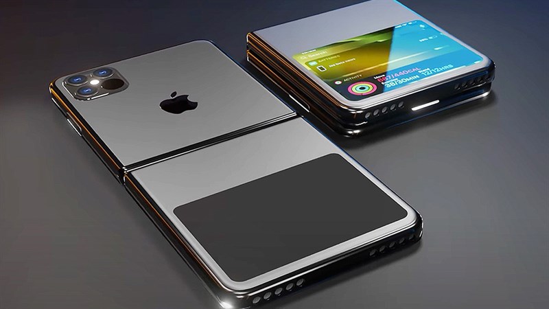 Ảnh concept iPhone Flip.