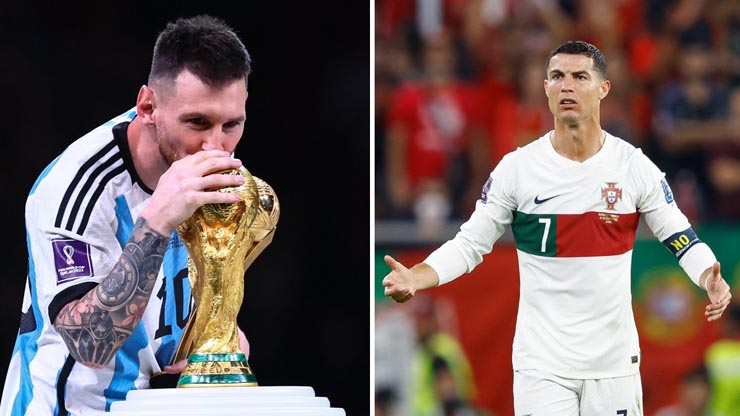 Chức vô địch World Cup là danh hiệu làm nên sự khác biệt giữa Messi và Ronaldo