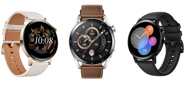 Huawei Watch GT3 đa dạng chất liệu và kiểu dáng