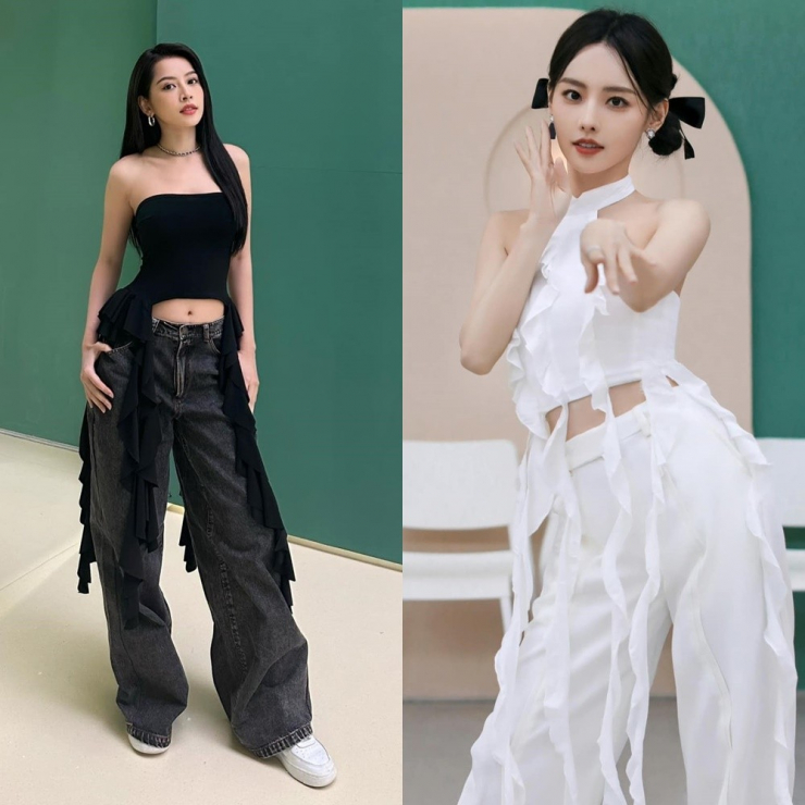 Đạp Gió 2023: Stylist Hoàng Ku nói gì khi để Trương Gia Nghê mặc đồ cùng style Chi Pu? - 4