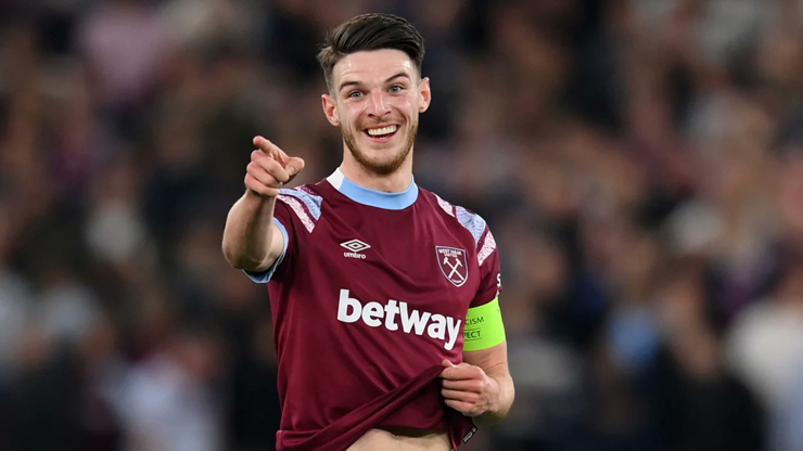 Declan Rice gần như chắc chắn rời West Ham