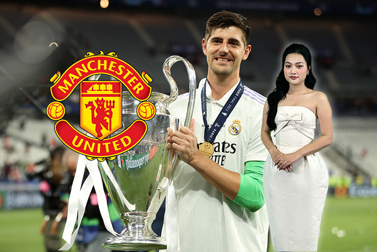 MU muốn có&nbsp;Courtois thay thế De Gea?