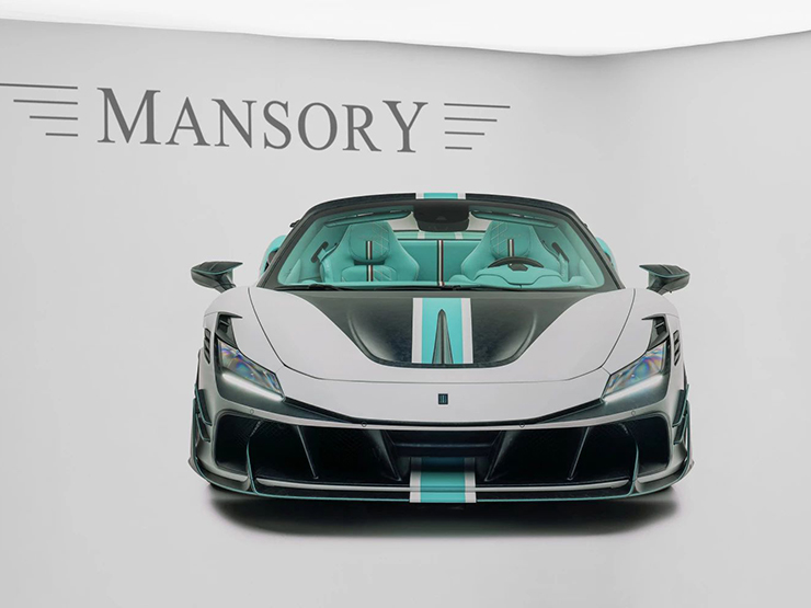 Mansory tung gói nâng cấp toàn diện cho siêu xe Ferrari F8 mui trần - 6