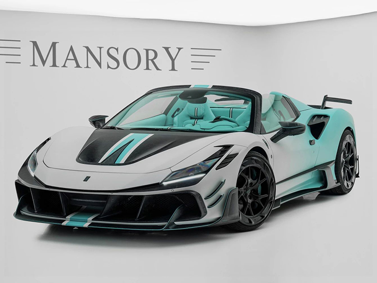 Mansory tung gói nâng cấp toàn diện cho siêu xe Ferrari F8 mui trần - 1