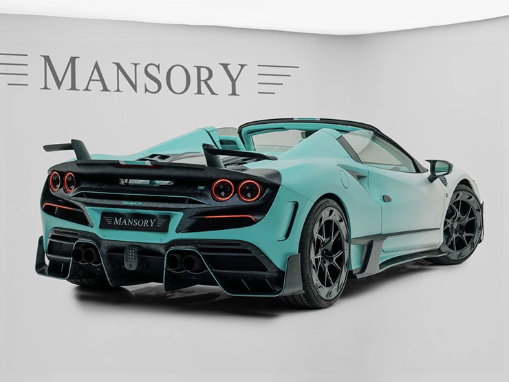 Mansory tung gói nâng cấp toàn diện cho siêu xe Ferrari F8 mui trần - 2