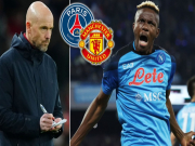 Bóng đá - Choáng Napoli đòi 180 triệu euro cho &quot;hàng hot&quot; Osimhen, làm khó MU - PSG