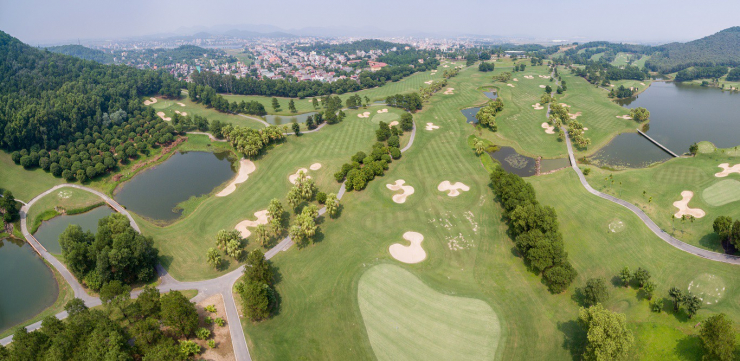 Sân golf Ngôi sao Yên Bái. Ảnh: Golftimes.vn