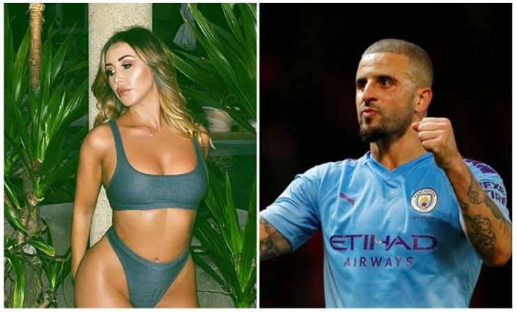 Cặp đôi đã vụng trộm qua lại khi Kyle Walker đã có vợ con đề huề.
