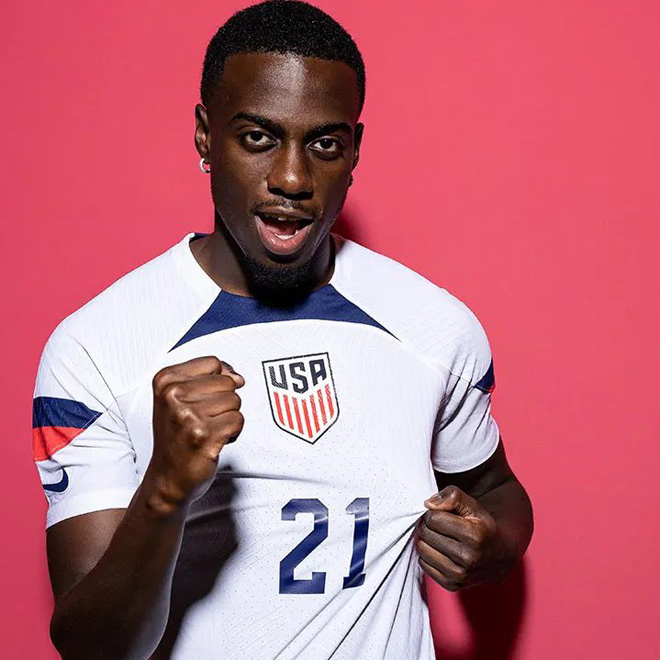 Timothy Weah sắp gia nhập Juventus