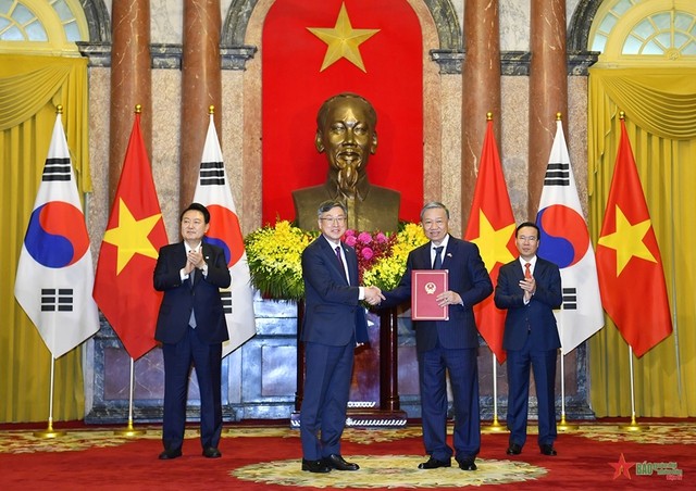 Việt Nam – Hàn Quốc công bố Chương trình Hành động quan hệ Đối tác chiến lược toàn diện - 2