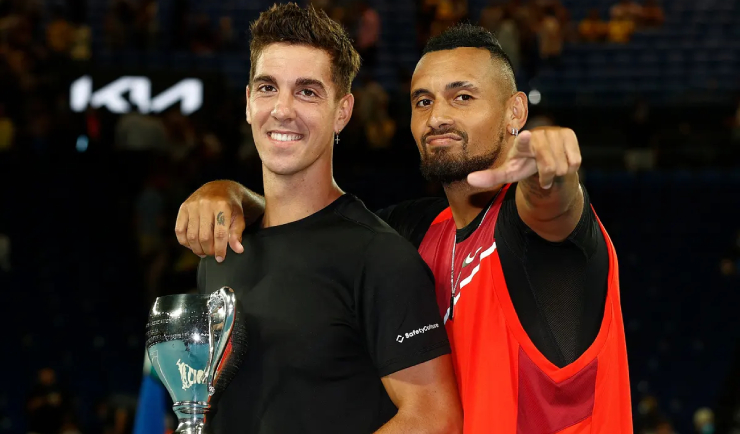 Kyrgios và bạn thân&nbsp;Kokkinakis hướng tới&nbsp;chức vô địch đôi nam Wimbledon 2023