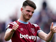 Bóng đá - Arsenal - Man City đua giành Declan Rice: Đua vô địch Ngoại hạng Anh ngay từ &quot;chợ&quot;