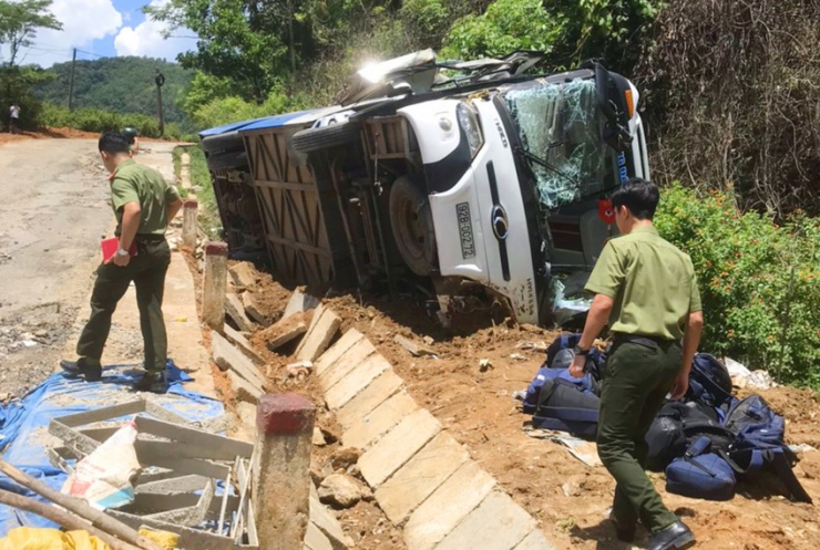 Nguyên nhân vụ xe chở đội bóng đá trẻ Quảng Nam tai nạn - 1