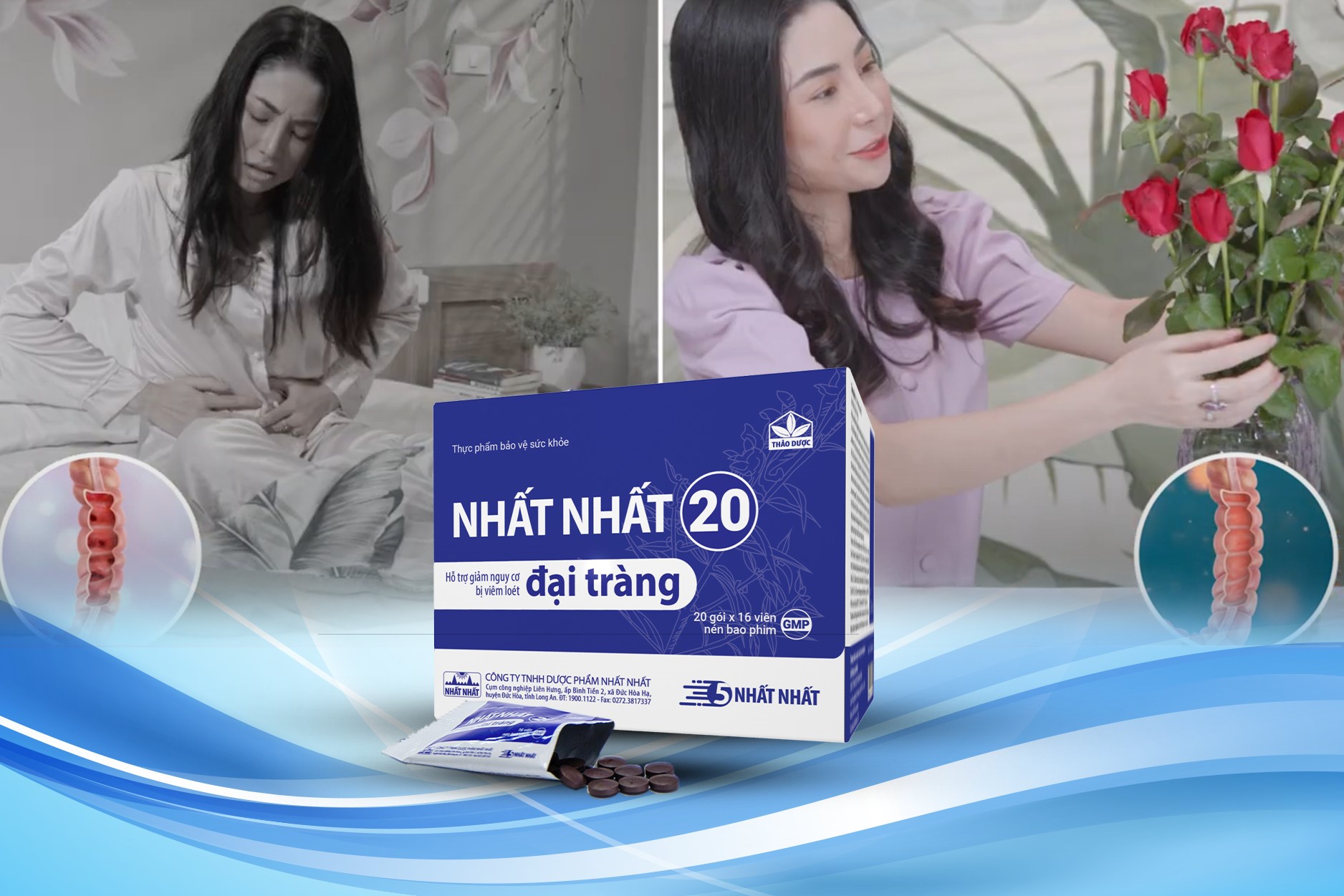 Nhất Nhất 20 đại tràng giúp hỗ trợ cải thiện bệnh đại tràng an toàn, hiệu quả