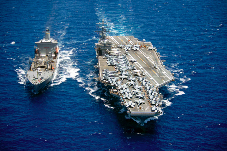 Sức mạnh của 2 tuần dương hạm hộ tống tàu sân bay USS Ronald Reagan thăm Đà Nẵng - 5